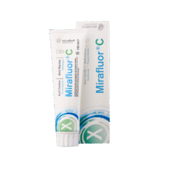 Miradent Mirafluor C -hammastahna, jossa on ksylitolia ja fluoria, 100 ml
