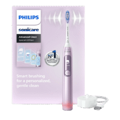 Philips Sonicare Advanced Clean -sähköhammasharja, PINKKI, HX3792/12 (5 harjaustilaa, 1 harjaspää)