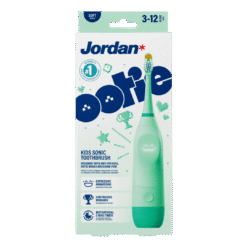 Jordan OOTIE -sähköhammasharja, VIHREÄ (3–12-vuotiaille)