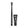 Käsihambahari CURAPROX Black is White + valgendav hambapasta (10ml)