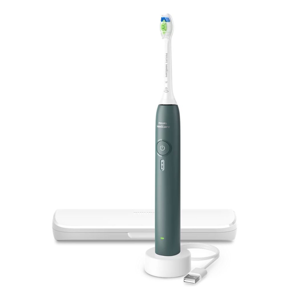 Philips Sonicare 3100 sähköhammasharja HX4033/26 ROHELINE (1 režiim, 1 otsik) + Reisivutlar – Kuva 5