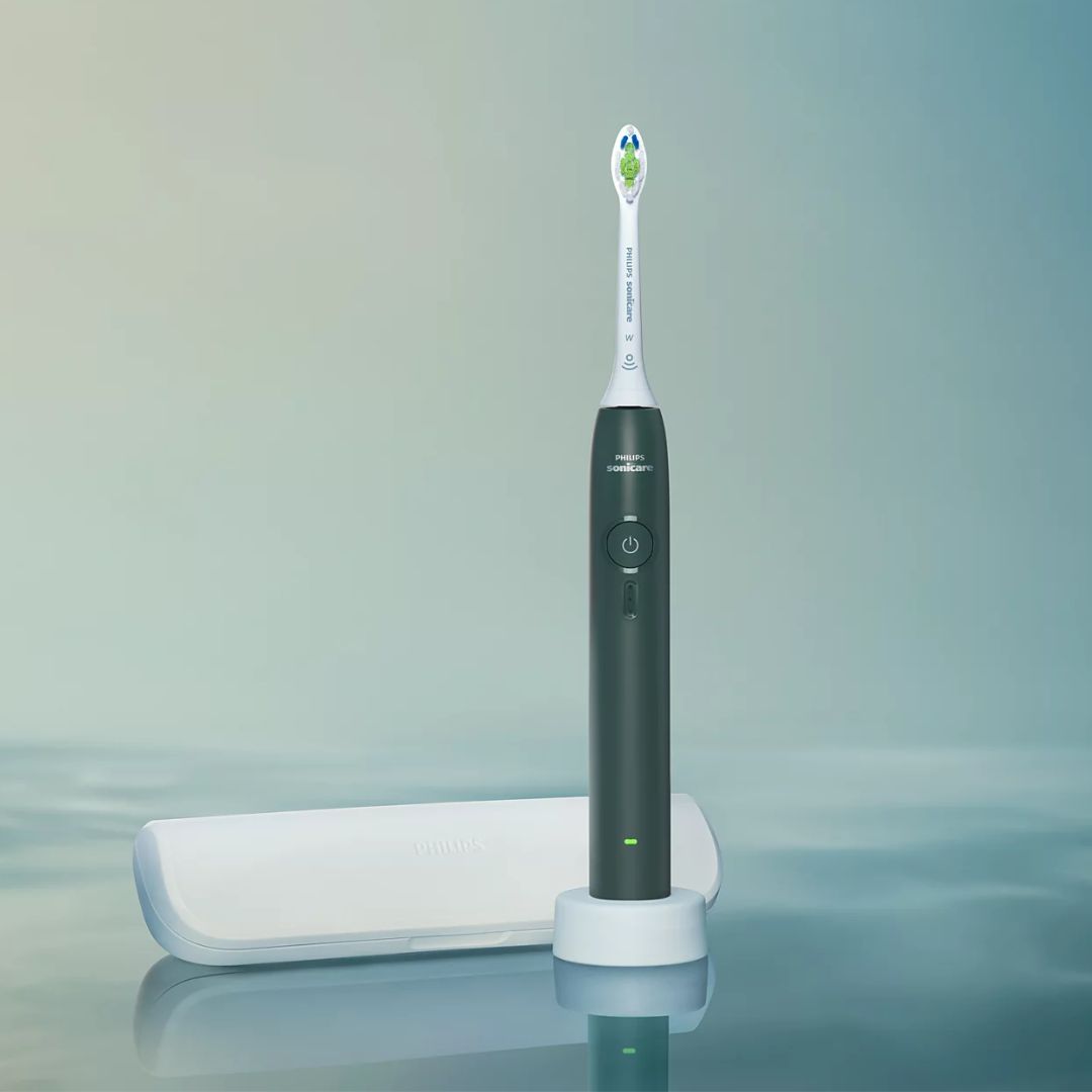 Philips Sonicare 3100 sähköhammasharja HX4033/26 ROHELINE (1 režiim, 1 otsik) + Reisivutlar – Kuva 3