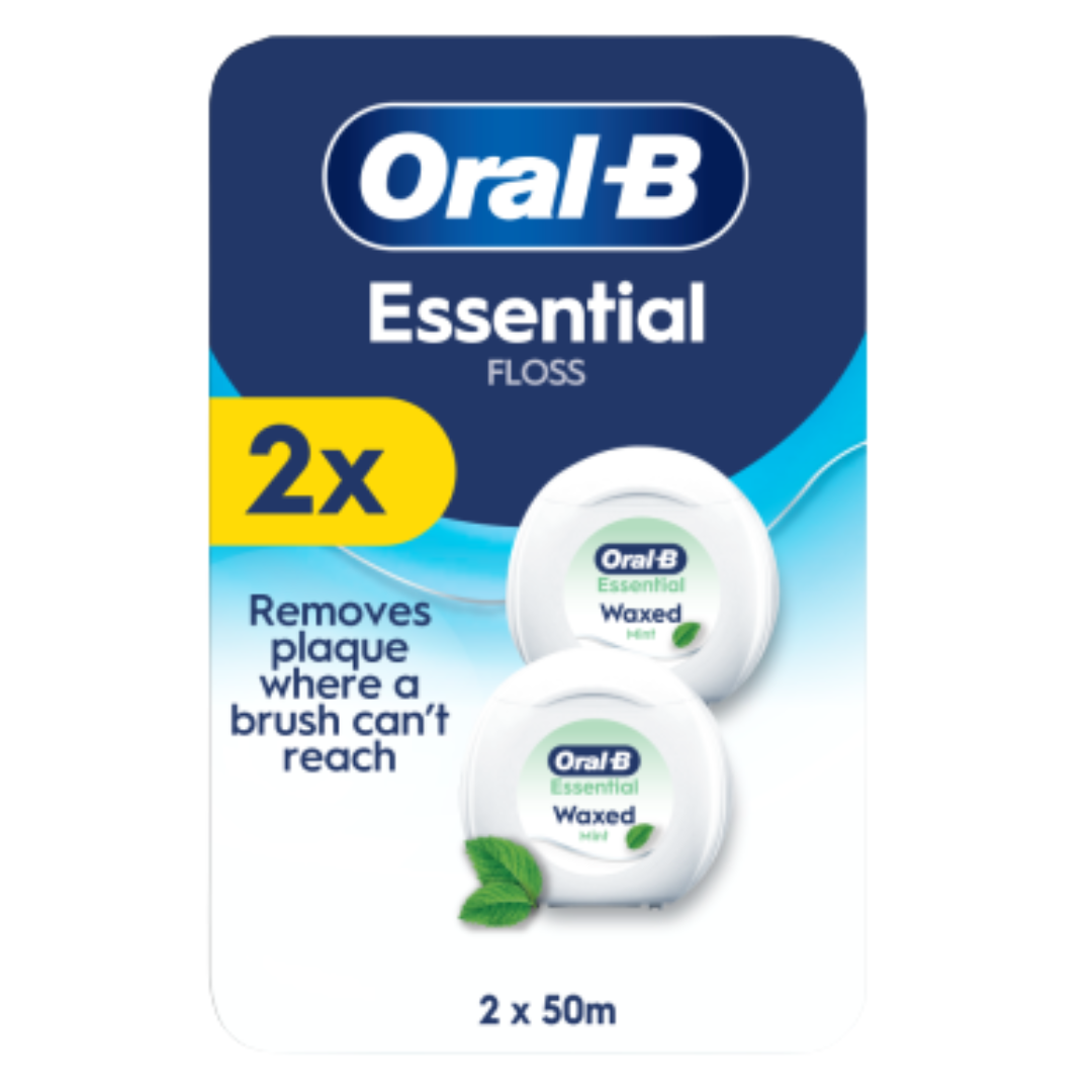 Oral-B Essential Floss MINT -hammaslanka (vahattu, 2 x 50 m)