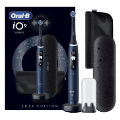 Oral-B iO9 Genius sähköhammasharja Sapphire Blue (7 režiimi, kiirlaadija) - Luxe Edition