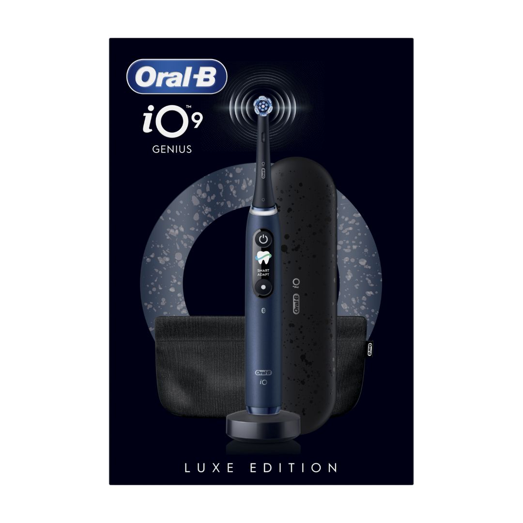 Oral-B iO9 Genius sähköhammasharja Sapphire Blue (7 režiimi, kiirlaadija) - Luxe Edition – Kuva 3