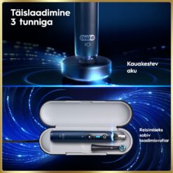 Oral-B iO9 Genius sähköhammasharja Sapphire Blue (7 režiimi, kiirlaadija) - Luxe Edition – Kuva 5
