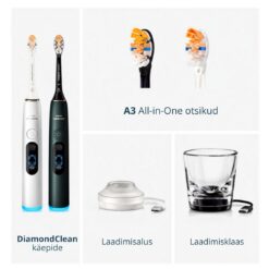 Philips Sonicare DiamondClean 8500 elektriliste hambaharjade komplekt (HX8596/21) – Kuva 4