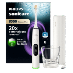 Philips Sonicare DiamondClean 8500 Powder White -sähköhammasharja (HX8513/11)