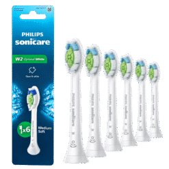 Philips Sonicare Optimal White W2 -harjaspäät HX6066/87 (VALKOINEN, 6 kpl)