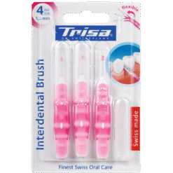 TRISA Interdental Brush flexible ISO 4 – 1,3 mm hambavaheharjad (3tk pakis, interdentaalhari)