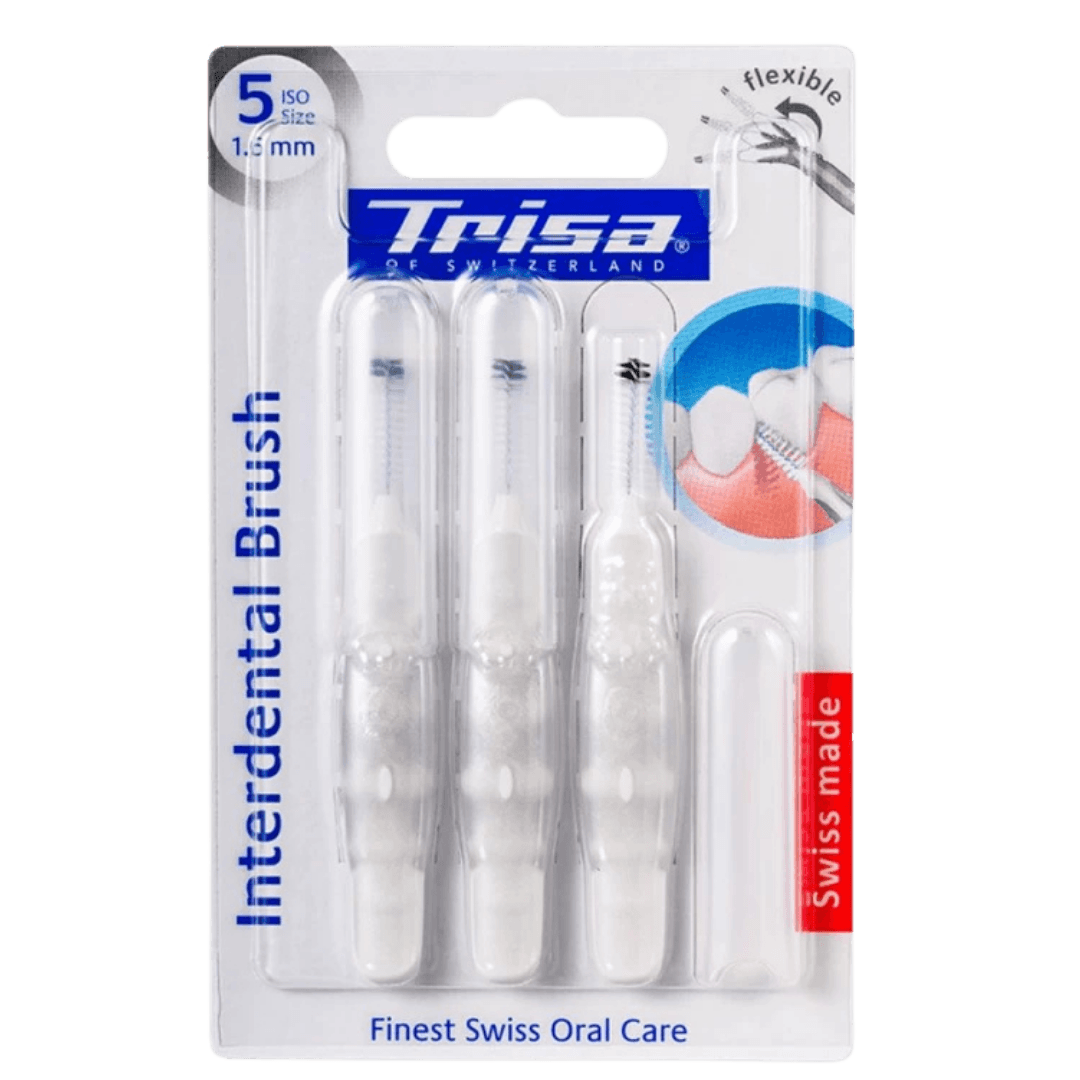 TRISA Interdental Brush flexible ISO 5 – 1,6 mm hambavaheharjad (3tk pakis, interdentaalhari)